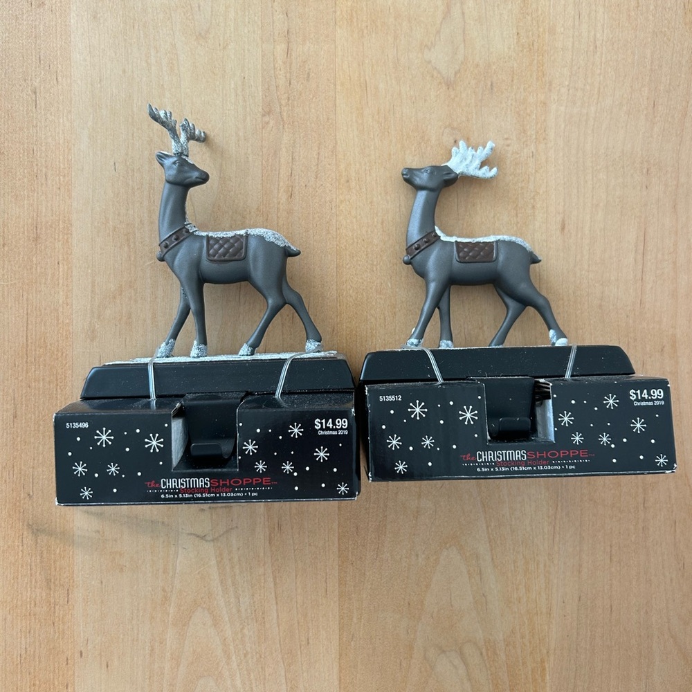 Reindeer Stocking Hangers